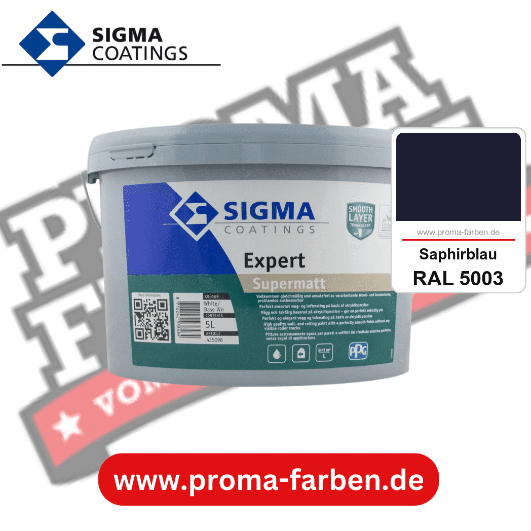 SIGMA Expert kaufen bei Proma Farben RAL 5003 Saphirblau