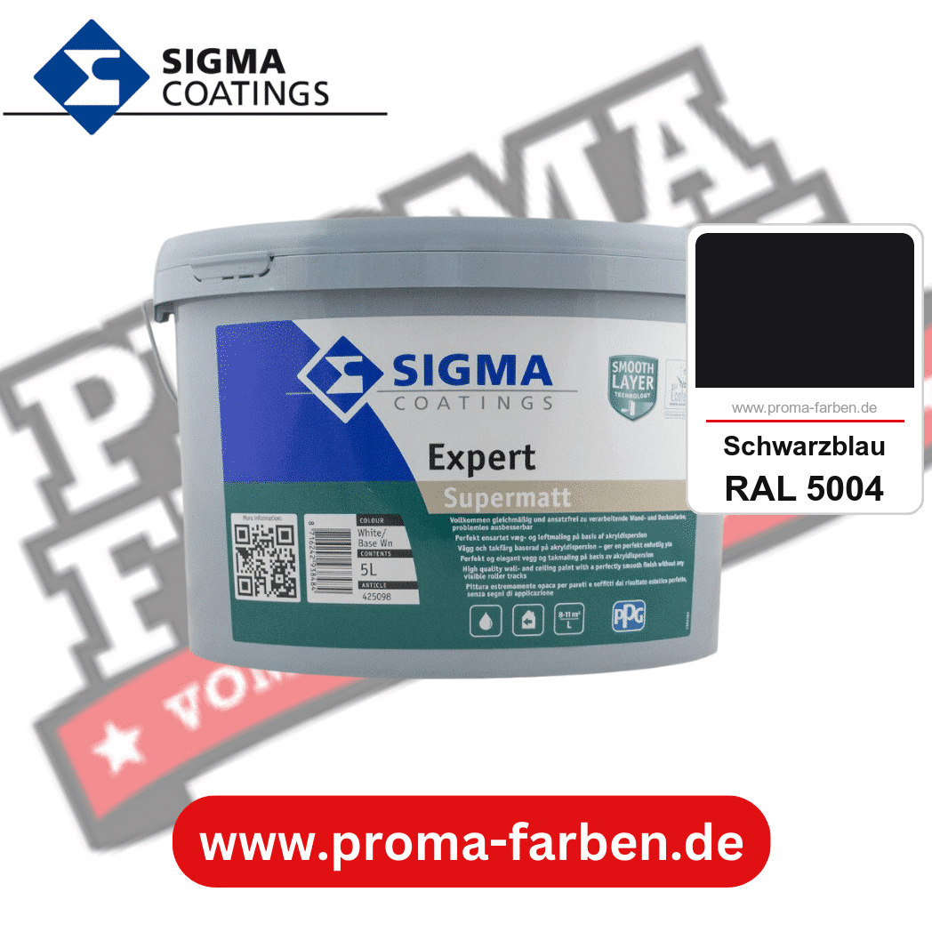 SIGMA Expert kaufen bei Proma Farben RAL 5004 Schwarzblau