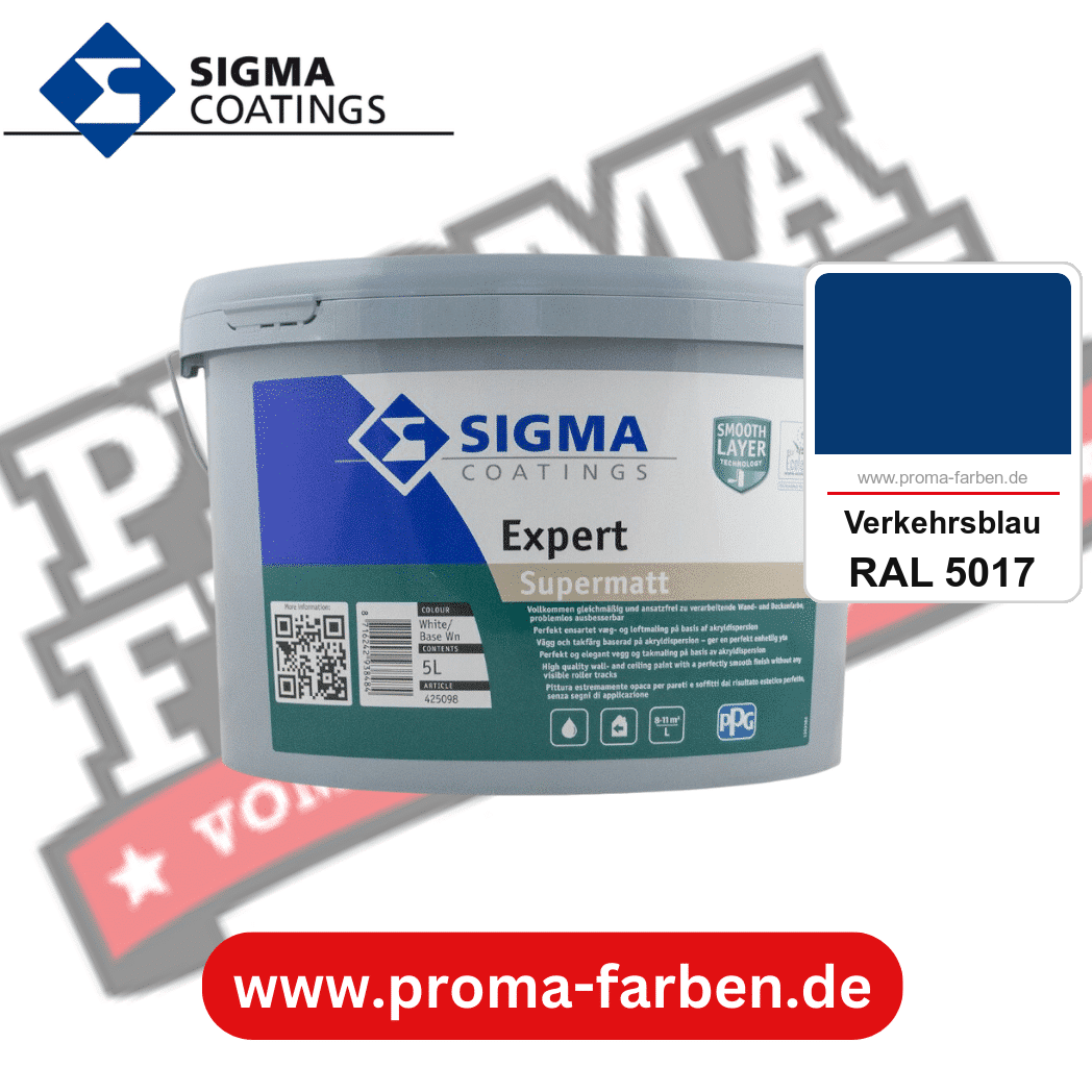 SIGMA Expert kaufen bei Proma Farben RAL 5017 Verkehrsblau