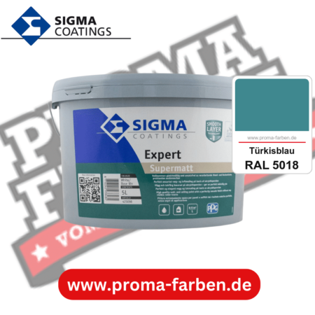 SIGMA Expert kaufen bei Proma Farben RAL 5018 Türkisblau