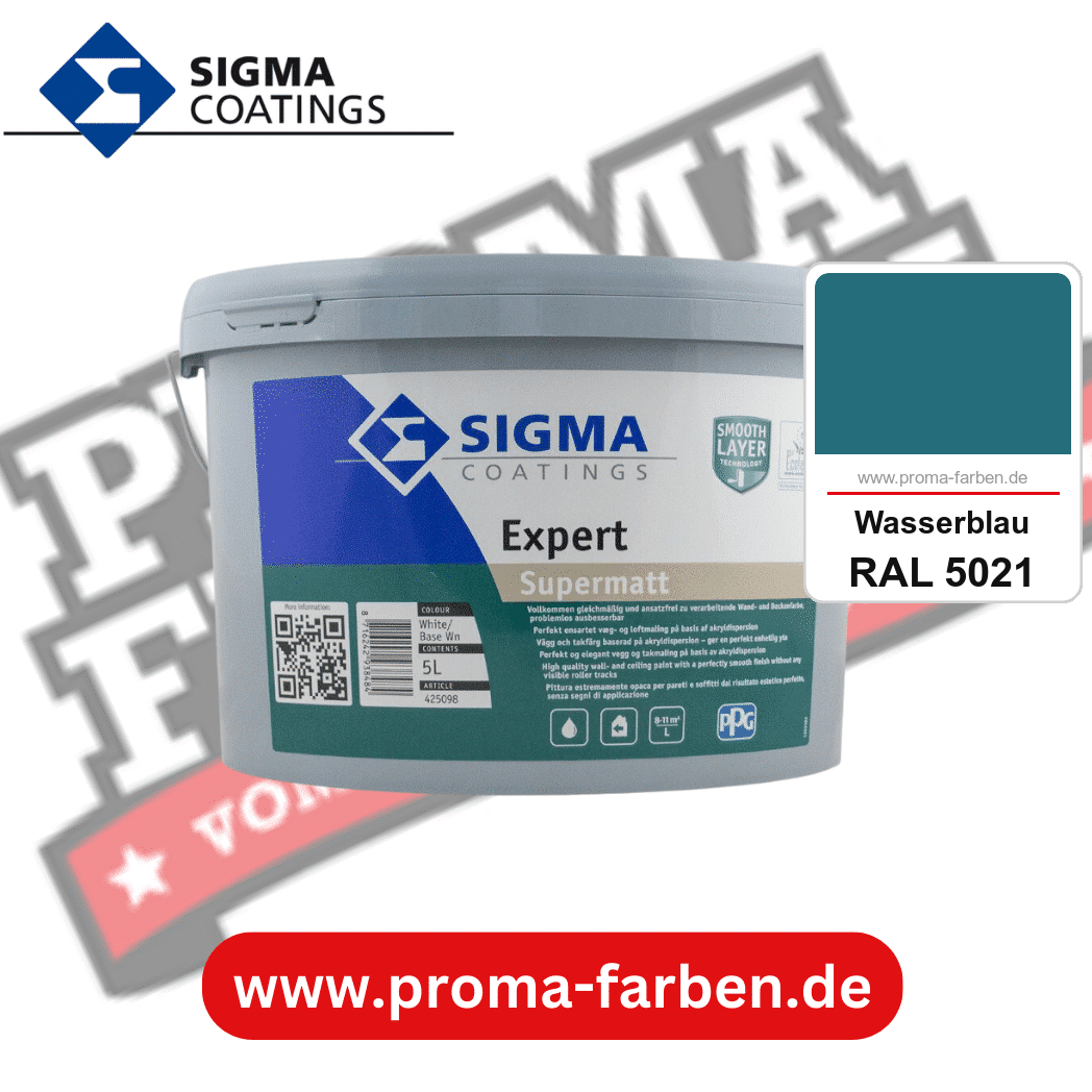 SIGMA Expert kaufen bei Proma Farben RAL 5021 Wasserblau