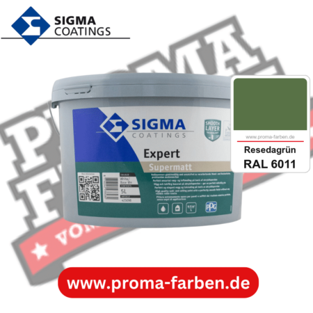 SIGMA Expert kaufen bei Proma Farben RAL 6011 Resedagrün