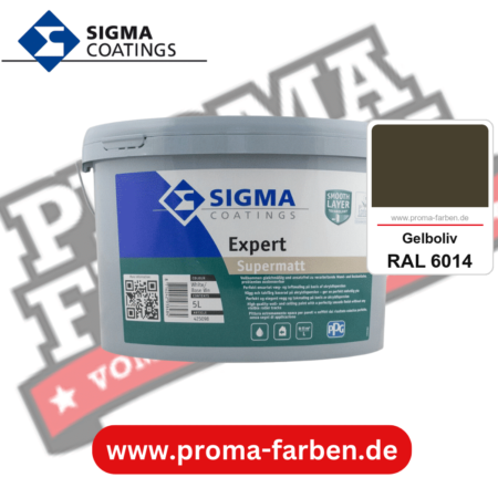 SIGMA Expert kaufen bei Proma Farben RAL 6014 Gelboliv