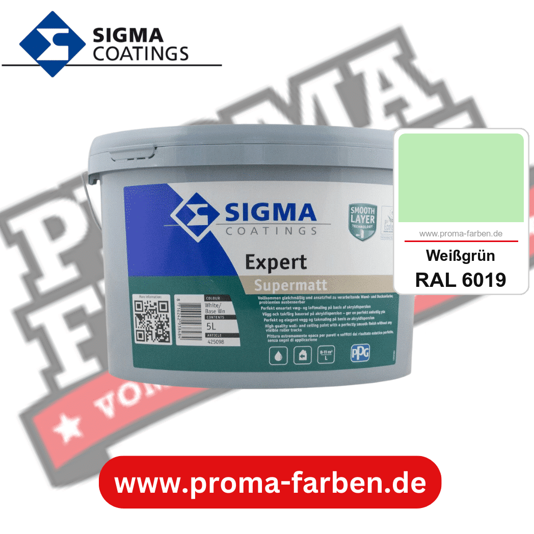 SIGMA Expert kaufen bei Proma Farben RAL 6019 Weißgrün
