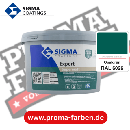 SIGMA Expert kaufen bei Proma Farben RAL 6026 Opalgrün