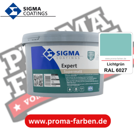 SIGMA Expert kaufen bei Proma Farben RAL 6027 Lichtgrün