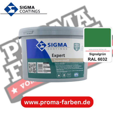 SIGMA Expert kaufen bei Proma Farben RAL 6032 Signalgrün