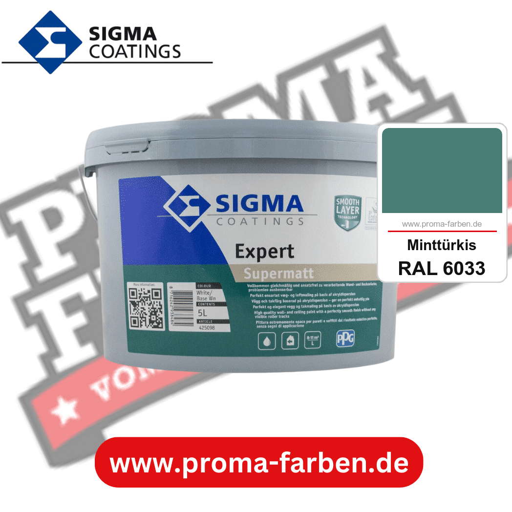 SIGMA Expert kaufen bei Proma Farben RAL 6033 Minttürkis