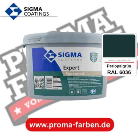 SIGMA Expert kaufen bei Proma Farben RAL 6036 Perlopalgrün