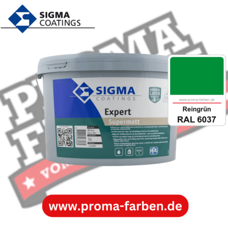 SIGMA Expert kaufen bei Proma Farben RAL 6037 Reingrün