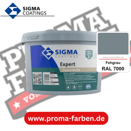 SIGMA Expert kaufen bei Proma Farben RAL 7000 Fehgrau