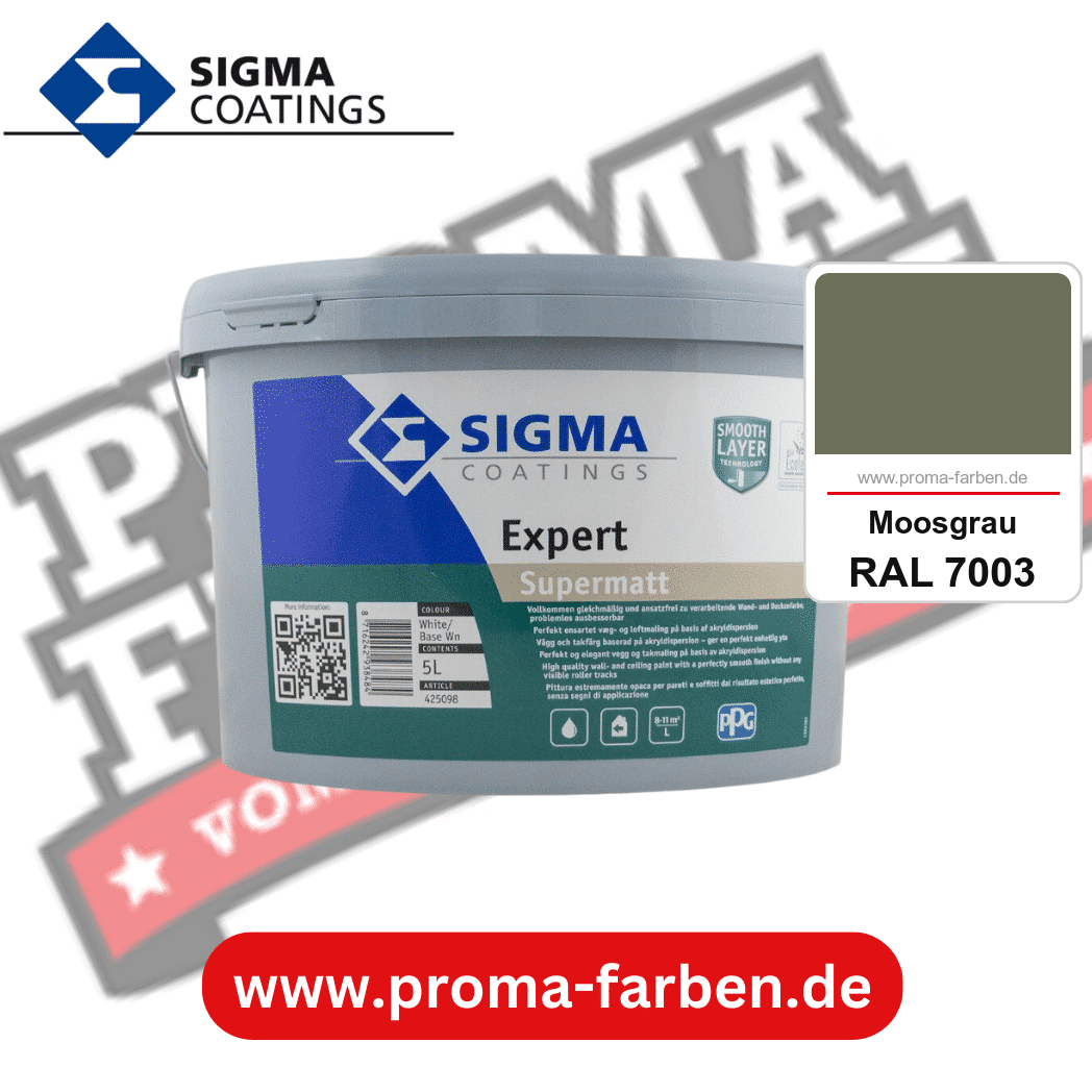 SIGMA Expert kaufen bei Proma Farben RAL 7003 Moosgrau