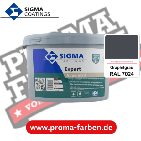SIGMA Expert kaufen bei Proma Farben RAL 7024 Graphitgrau