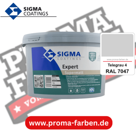 SIGMA Expert kaufen bei Proma Farben RAL 7047 Telegrau 4