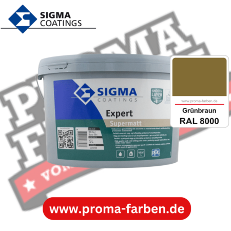 SIGMA Expert kaufen bei Proma Farben RAL 8000 Grünbraun