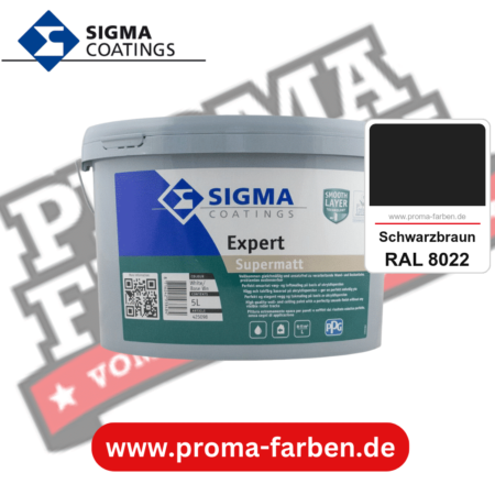 SIGMA Expert kaufen bei Proma Farben RAL 8022 Schwarzbraun