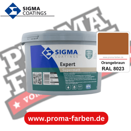 SIGMA Expert kaufen bei Proma Farben RAL 8023 Orangebraun