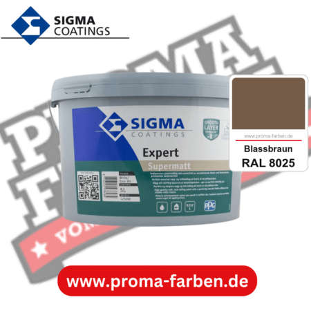 SIGMA Expert kaufen bei Proma Farben RAL 8025 Blassbraun