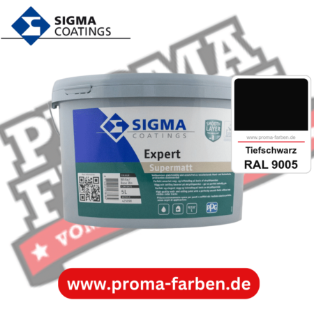 SIGMA Expert kaufen bei Proma Farben RAL 9005 Tiefschwarz
