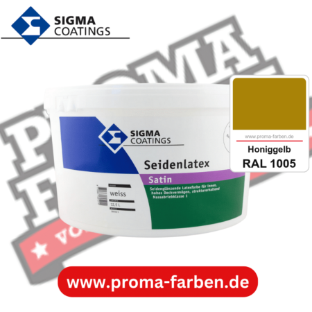 SIGMA Mattlatex kaufen bei Proma Farben RAL 1005 Honiggelb