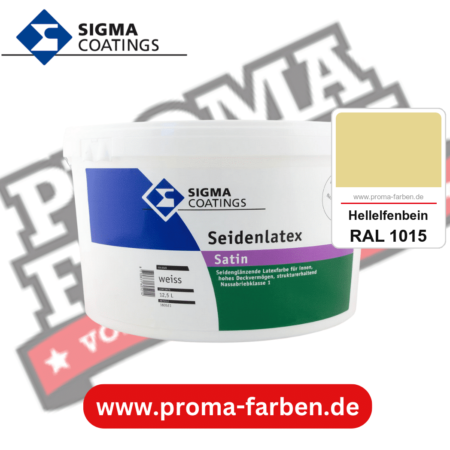 SIGMA Mattlatex kaufen bei Proma Farben RAL 1015 Hellelfenbein