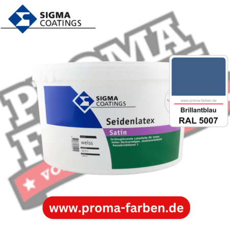 SIGMA Mattlatex kaufen bei Proma Farben RAL 5007 Brillantblau