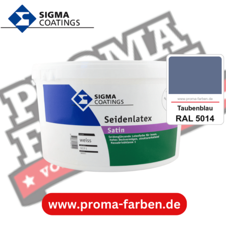 SIGMA Mattlatex kaufen bei Proma Farben RAL 5014 Taubenblau