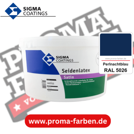 SIGMA Mattlatex kaufen bei Proma Farben RAL 5026 Perlnachtblau