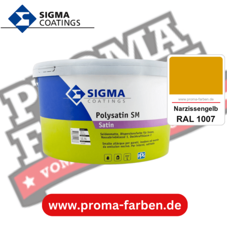 SIGMA Polygloss kaufen bei Proma Farben RAL 1007 Narzissengelb