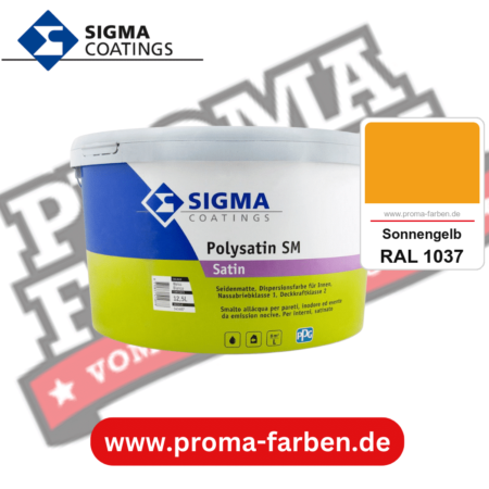 SIGMA Polygloss kaufen bei Proma Farben RAL 1037 Sonnengelb
