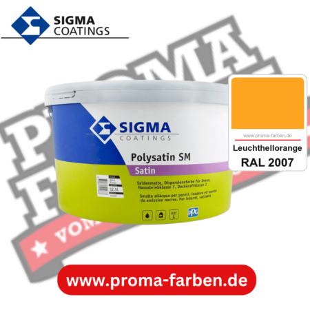 SIGMA Polygloss kaufen bei Proma Farben RAL 2007 Leuchthellorange