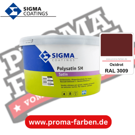 SIGMA Polygloss kaufen bei Proma Farben RAL 3009 Oxidrot
