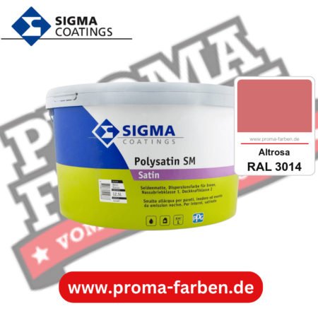 SIGMA Polygloss kaufen bei Proma Farben RAL 3014 Altrosa