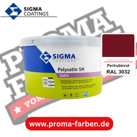 SIGMA Polygloss kaufen bei Proma Farben RAL 3032 Perlrubinrot