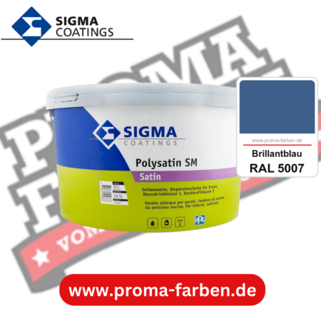 SIGMA Polygloss kaufen bei Proma Farben RAL 5007 Brillantblau