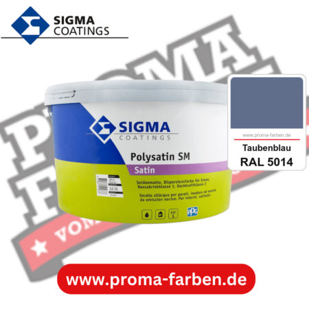 SIGMA Polygloss kaufen bei Proma Farben RAL 5014 Taubenblau