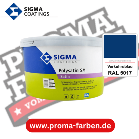 SIGMA Polygloss kaufen bei Proma Farben RAL 5017 Verkehrsblau