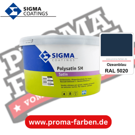 SIGMA Polygloss kaufen bei Proma Farben RAL 5020 Ozeanblau