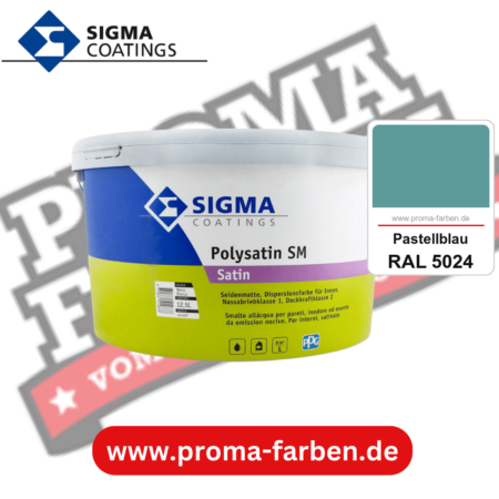 SIGMA Polygloss kaufen bei Proma Farben RAL 5024 Pastellblau