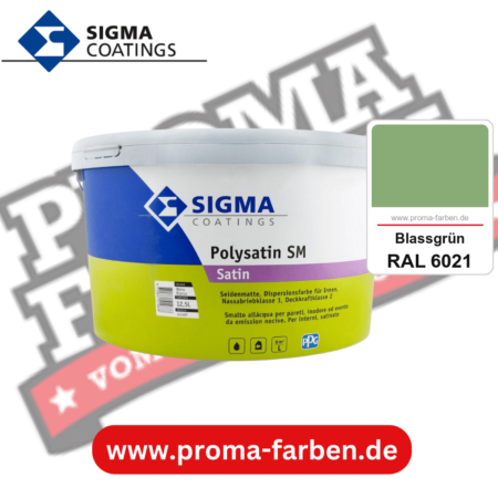 SIGMA Polygloss kaufen bei Proma Farben RAL 6021 Blassgrün