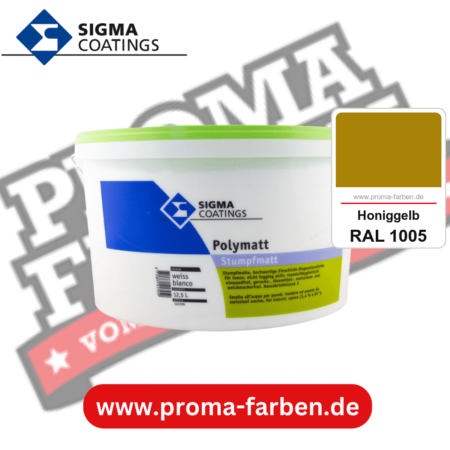 SIGMA Polymatt kaufen bei Proma Farben RAL 1005 Honiggelb