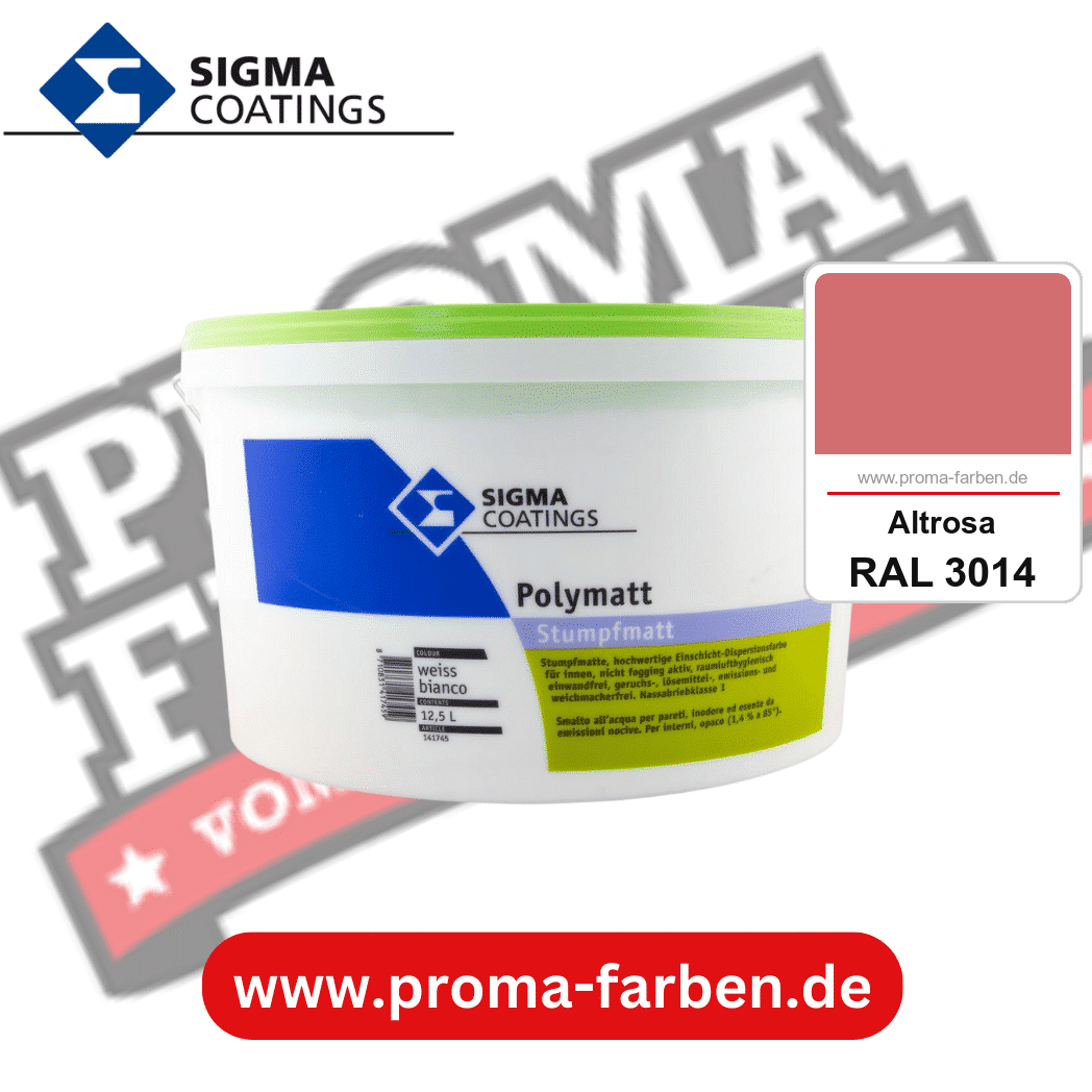 SIGMA Polymatt kaufen bei Proma Farben RAL 3014 Altrosa