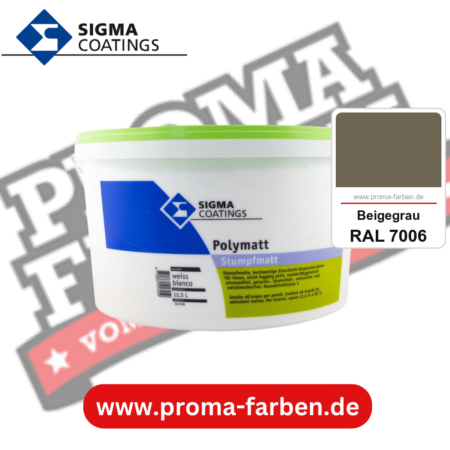 SIGMA Polymatt kaufen bei Proma Farben RAL 7006 Beigegrau