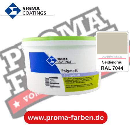 SIGMA Polymatt kaufen bei Proma Farben RAL 7044 Seidengrau