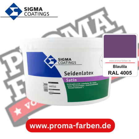 SIGMA Seidenlatex kaufen bei Proma Farben RAL 4005 Blaulila
