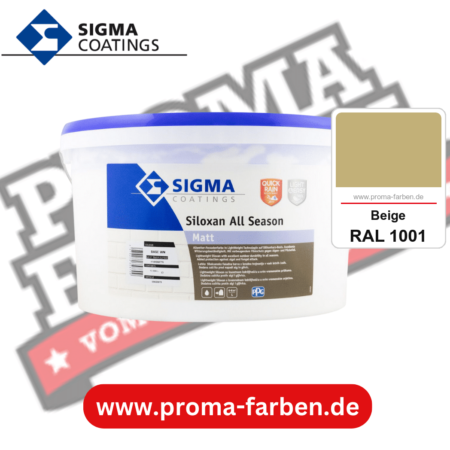 SIGMA Siloxan All Season kaufen bei Proma Farben RAL 1001 Beige