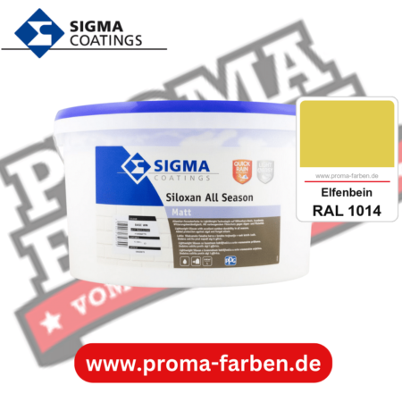 SIGMA Siloxan All Season kaufen bei Proma Farben RAL 1014 Elfenbein