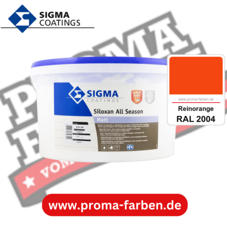 SIGMA Siloxan All Season kaufen bei Proma Farben RAL 2004 Reinorange