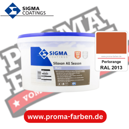 SIGMA Siloxan All Season kaufen bei Proma Farben RAL 2013 Perlorange