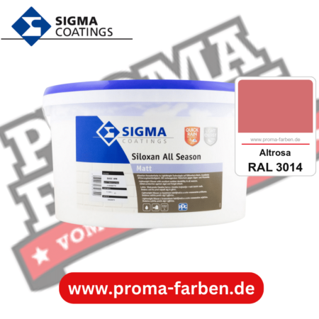 SIGMA Siloxan All Season kaufen bei Proma Farben RAL 3014 Altrosa